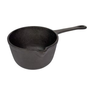Jim Beam JB0204 - Olla de hierro fundido para asar y horno, grande, color negro