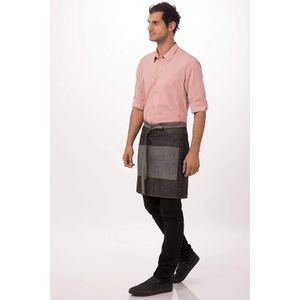 Chef Works AB034-IBL-0 Manhattan mandil pechera