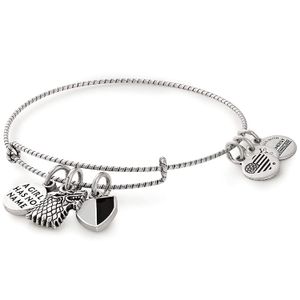 Alex and Ani Women's Game of Thrones, Arya Stark Charm Bangle