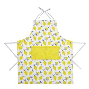 Makers Collective 100% delantal de algodón, 28 x 32, multicolor