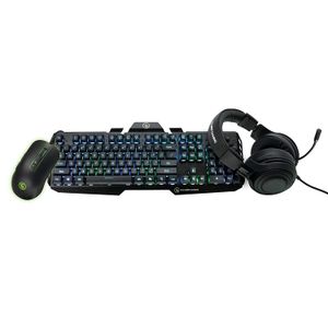 IOGEAR Kaliber Gaming - Juego completo RGB Gaming Pack - Negro GKMHKIT3