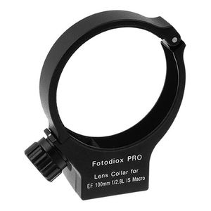 Fotodiox Pro collar-100-cn – Collar de trípode para lente Canon EOS EF 100 mm f/2.8L Macro IS USM Lente, como Canon Tripod Mount Ring