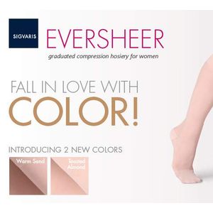 SIGVARIS EVERSHEER 780 - Manguera de compresión para mujer, puntera abierta, 0.787-1.181 in, 1