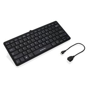 iogear aula Wired Keyboard portátil para Tablets con adaptador OTG