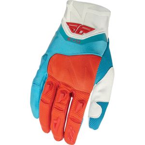 FLY Racing Unisex-Adult Evolution Guantes (Rojo/Blanco/Azul, talla 13)