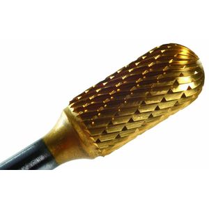 Champion Herramientas de Corte SC2 doble corte carburo revestido de estaño Muela