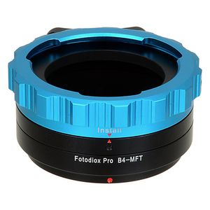 Fotodiox Pro – Adaptador de montura de lente – B4 (2/3") Eng Cine lente para Micro Cuatro Tercios (MFT, M4/3) montaje sin espejo cuerpo de la cámara