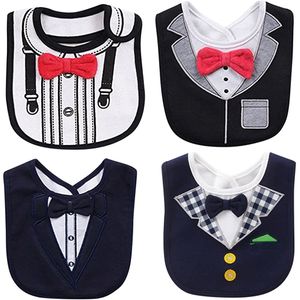 FANCYBIBS babero babero para bebés y niñas con pajarita y cuello