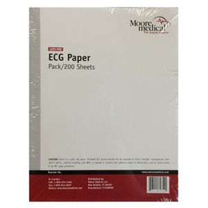 moorebrand ECG – Papel, 1/Pack de 200 hojas