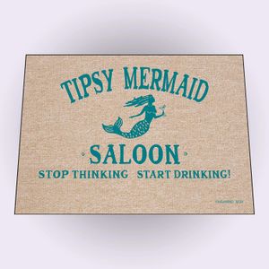 Alto Doormats algodón de bienvenida – Tipsy Mermaid Saloon