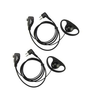 xfox 2Pin Advanced d forma clip-ear PTT Auricular Micrófono para Motorola radios de 2 Vías GP88S GP300 gp68 GP2000 GP88 gp3188 CP040 CP1200 A8 A6 A10
