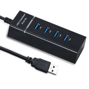 PS4/PS4 Slim/PS4 Pro Hub, kingpow 4 Port USB 3.0 Hub USB de alta velocidad adaptador de cable para PS4/PS4 Slim/PS4 Pro//XBOXONE/Xbox360/ordenador por