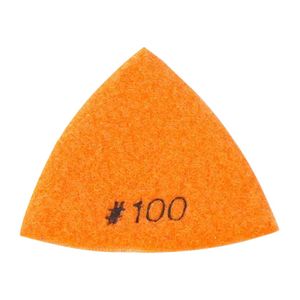 Specialty Diamond BRTTD100 Diamond Triangular Dry Pad, 100 Grit