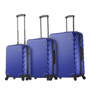 Mia Toro Italia Roulgatti - Juego de equipaje para spinner (3 piezas), color azul