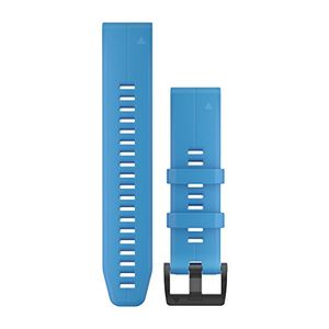 Garmin 010-12740-03 Quickfit 22 - Correa de silicona para Fenix 5 Plus/Fenix 5, color azul