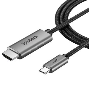 Cable USB C a HDMI (4K60Hz), cable USB tipo C a HDMI (compatible con Thunderbolt 3) para MacBook Pro 2019/2018/2017, MacBook Air 2018, iPad Pro 2018,