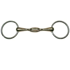 Coronet cyprium Loose Anillo Sólido Oval Link Bit