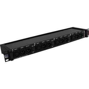 Pro Co sonido ms43 a rack mount 4 x 3 Micrófono divisor