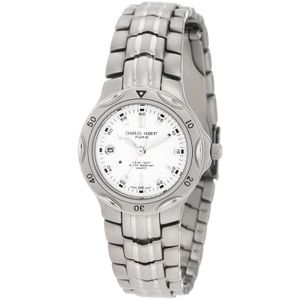 Charles-Hubert, Paris 6653-w Premium Collection titanio reloj de mujeres