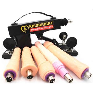 Pistola de masaje automática para adultos, para mujeres, con accesorios