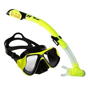 FX Divers Sea Pro - Máscara de buceo y snorkel Pro Dry Flex