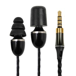 isotunes alámbrico auricular auriculares, 29 NRR – , MIC, de cancelación de ruido IPX5 Impermeable, ultraduradero trenzada alambre, OSHA Compliant can