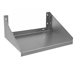 Royal Industries Microondas estante, acero inoxidable, 18 por 24, plata, Plateado