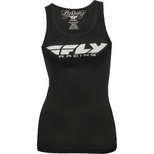 Fly Racing unisex-adult corporativos para mujer tanque (negro, grande)