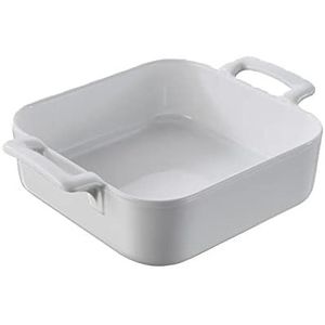 Revol Belle Cuisine – Molde cuadrado para repostería Platos, Blanco