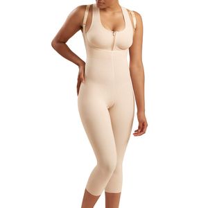 Marena recuperación sfbhm2 Knee-Length faja W/high-back-step 2 – 2 x l-bge