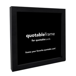 quotable Quotable tarjeta marco – negro – citas Cocina fr-01-quote de inicio