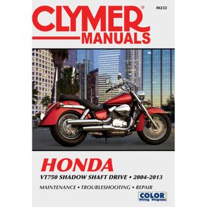 Clymer Honda VT750 Shadow – Eje de accionamiento – 2004 – 2013