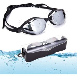 Lelinta - Gafas de natación, protección UV antiniebla, sin fugas, triatlón, con funda de protección gratuita y puente de nariz reemplazable para adult