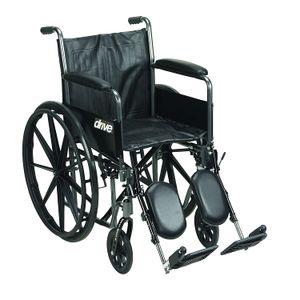 Drive Medical ssp216dfa-elr Plata Deporte 2 Silla de ruedas