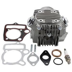 Cabeza de cilindro Goofit completa para motor de 4 tiempos de 6.71 pulgadas cúbicas para bicicletas todoterreno