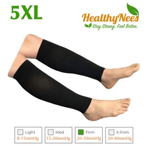 HealthyNees - Espinillera de compresión médica de 20 a 30 mmHg, talla grande
