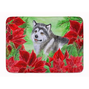 Caroline 's Treasures Alaskan Malamute Pascua alfombrilla de piso, 19" x 27", multicolor