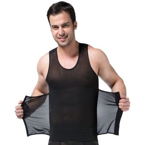 FitnessSun - Mens Tights Undershirt - Compression Base Layer - Body Shaper Sports Muscle Tank Top - Abs Abdomen Slim