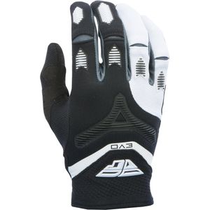 Fly Racing unisex-adult EVA guantes (negro/blanco, XXXL)