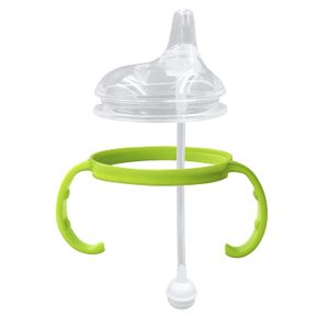 Sippy Cup Soft Spout Kit de pezón de transición para botellas de bebé Comotomo, 5 oz y 8 oz