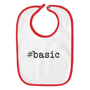 # Basic Hashtag Funny parodia Infant bebé babero