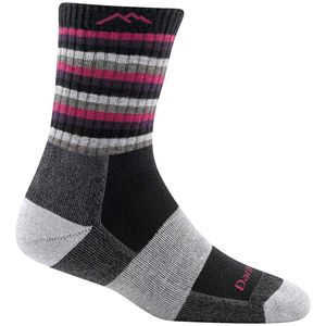 Darn Tough Vermont Women's Stripe Micro Crew Cushion - Style 1904