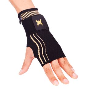 Thx4 - Muñequera de cobre con correa ajustable para mayor apoyo, alivio de compresión de cobre para túnel carpiano, RSI, tendinitis, artritis, esguinc