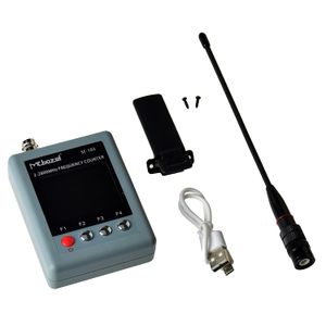 mcbazel surecom SF-103 Handheld 2 MHz -2.8 GHz Contador de frecuencia de radio walkie talkie de 2 Vías