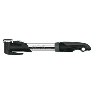 sks-germany INJEX Control Bomba de bicicleta Mini con manómetro (144 PSI Max) Presta