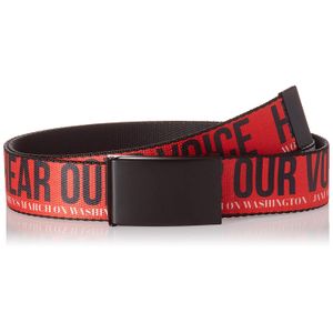 Buckle-Down - Cinturón para hombre (1,5", talla grande, hasta 42.0 in)