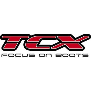 TCX Botas de aire para hombre Roadster 2 (negro/blanco/rojo, talla 43/talla 9)