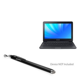 Samsung Chromebook Pro Stylus Pen, BoxWave punta de fibra [evertouch lápiz capacitivo] lápiz capacitivo para Samsung Chromebook Pro – Jet Negro