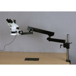 AmScope sm-8tpz-144s-5 m Digital Profesional trinocular microscopio zoom con enfoque Control, WH10 X simultánea estéreo y wh25 X Oculares, 3,5 x -225