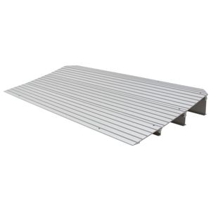 Rampa de umbral para silla de ruedas portátil, Metálico, 1, 1